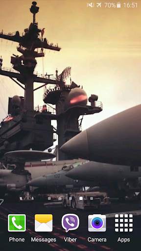 Aircraft Carrier Video Wallpaper screenshot 2