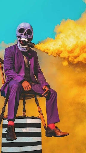 Smoke Bomb Wallpaper HD 4K screenshot 4