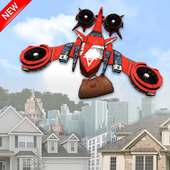 Spy Drone Simulator : President Security Mission icon