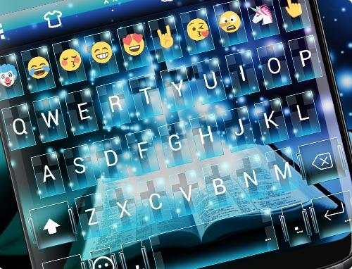 Bible Emoji Keyboard Theme स्क्रीनशॉट 5