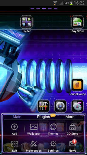 Tech GO Launcher EX Theme screenshot 4