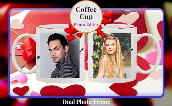 Coffee Cup Photo Editor - Dual Photo Frame screenshot 5
