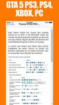 Trucos GTA 5 screenshot 2