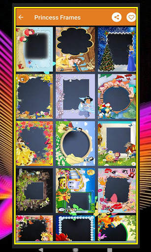 Princess Photo Frames Editor screenshot 2