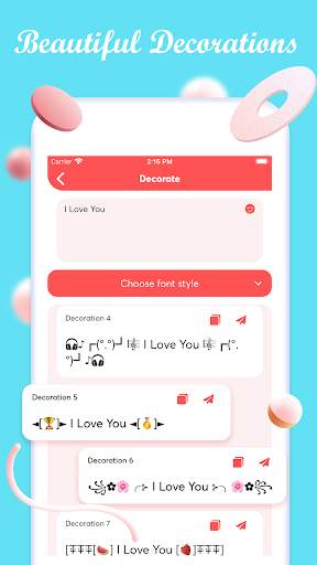 Fonts For Android - Cool Keyboard Symbols screenshot 8