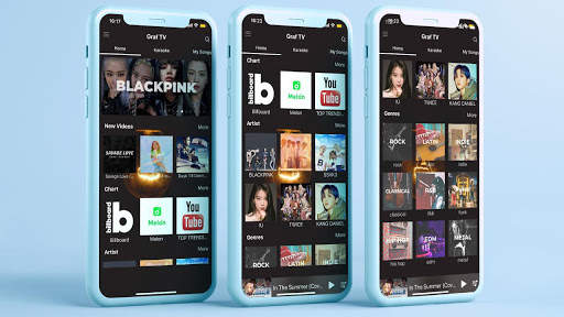 GRAF TV - KPOP, K-pop karaoke,free music,free song screenshot 1