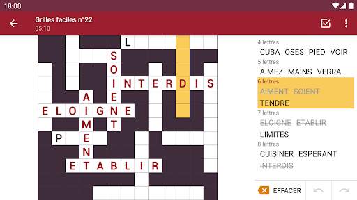 Mots Casés (Mots cachés) screenshot 8