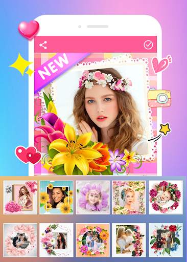 Flower Photo Frame : Flower Photo Editor 6 تصوير الشاشة