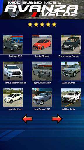 Mod Bussid Mobil Avansa Velos screenshot 3