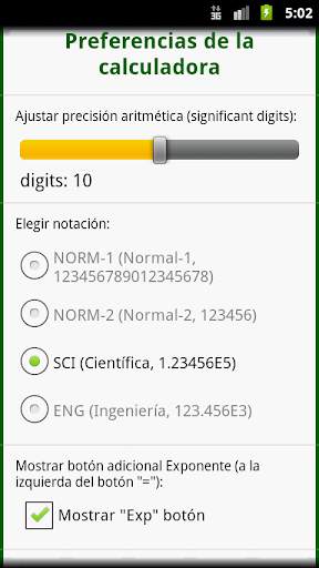 Calculadora científica 3 screenshot 6