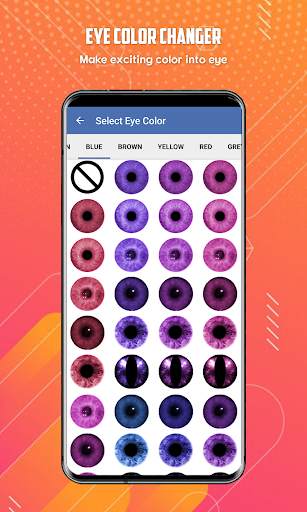 Eye Colour Changer : Eyes Lens Photo Editor app screenshot 2