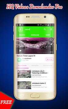 Download HQ Videos Downloader screenshot 2