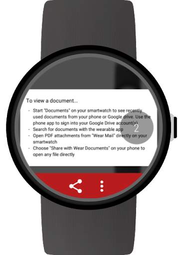 Documents for Wear OS (Android Wear) screenshot 3