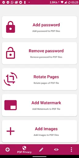 Any2PDF - Create and Convert PDF Tools screenshot 2