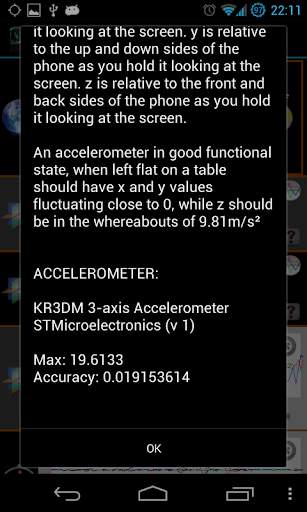 AndroSensor screenshot 6