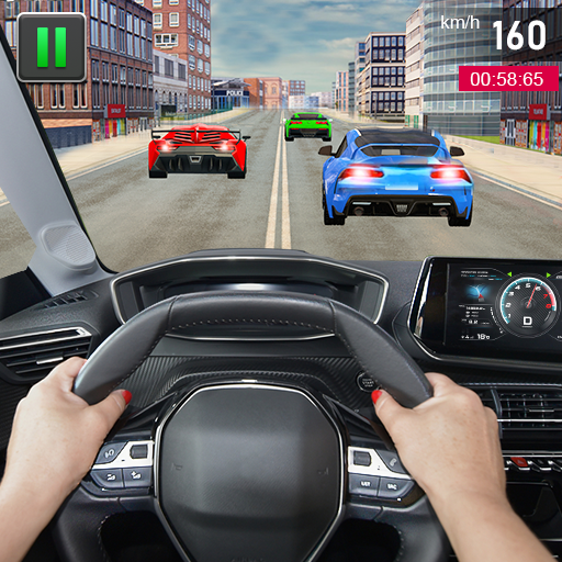 Echtes Rennauto-Spiel 3D icon