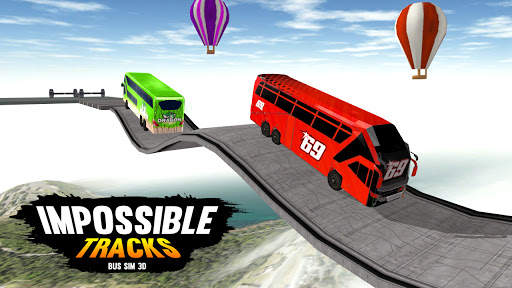 Mega Ramp Bus Stunt Games – Free Bus Driving Games 2 تصوير الشاشة