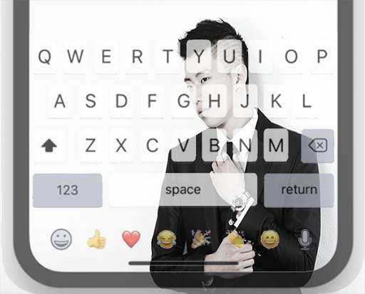 Jay Park Keyboard Theme screenshot 2
