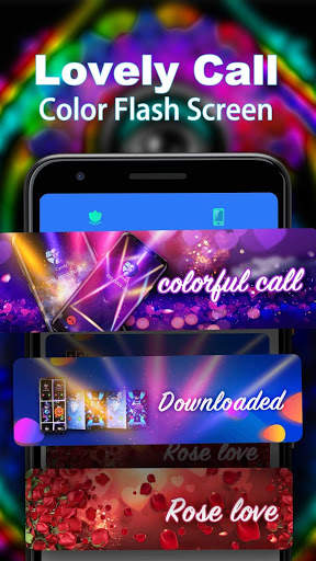 Lovely Call Color Flash Screen screenshot 2