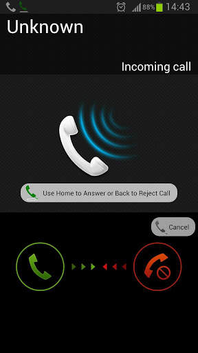 Answer Call Home button Easy screenshot 1