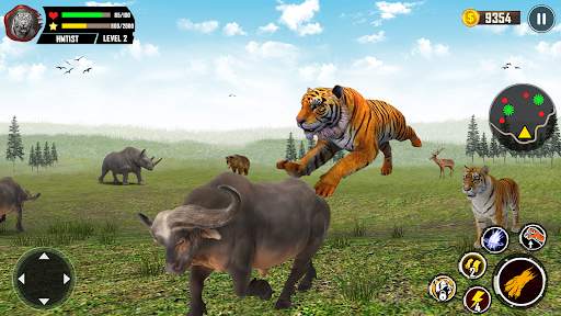 Wild Tiger Simulator 3D Games screenshot 5