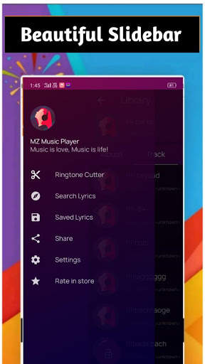 MZ Music Player - Play Music screenshot 2