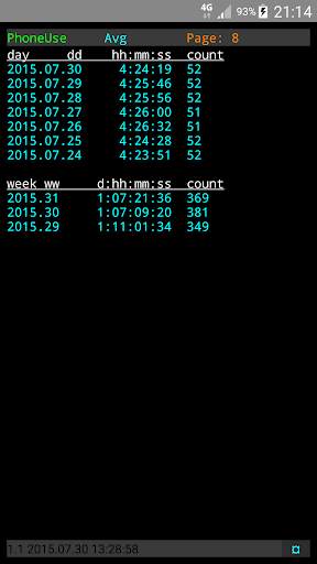 AppUseFree Show App Usage Time screenshot 3