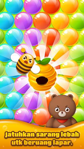 BUBBLE SHOOTER : HUNGRY BEAR screenshot 1