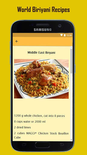 World Biriyani Recipes screenshot 5