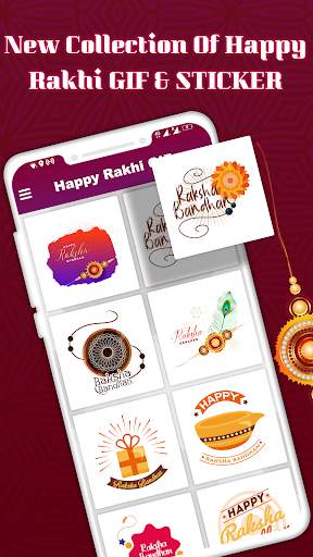 Rakhi GIF : Raksha Bandhan Stickers For Whatsapp screenshot 1