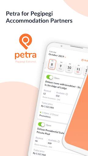 Petra - Pegipegi Extranet screenshot 1
