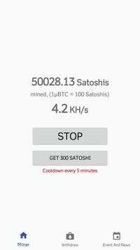 Bitcoin Miner Android 2018 screenshot 6
