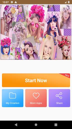 Flower Crown Photo Editor screenshot 1