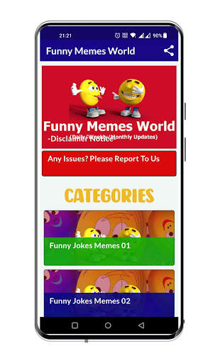 Funny Memes World -English स्क्रीनशॉट 1