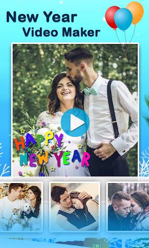 New Year Video Maker screenshot 1