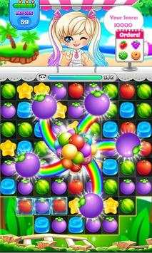 Sweet Fruit Candy Frenzy 2019 screenshot 2