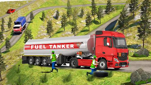 Oil Tanker: Truck Driving Game screenshot 1