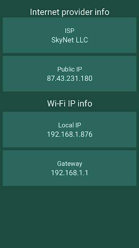My IP info - show my IP details screenshot 1