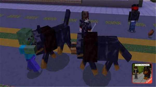 Doberman Dog Add-on for Minecraft screenshot 2