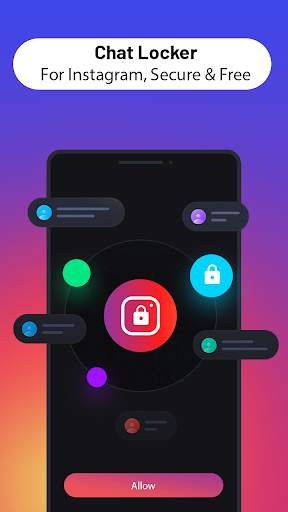 Chat  Locker  for Instagram - Secure Chat screenshot 2