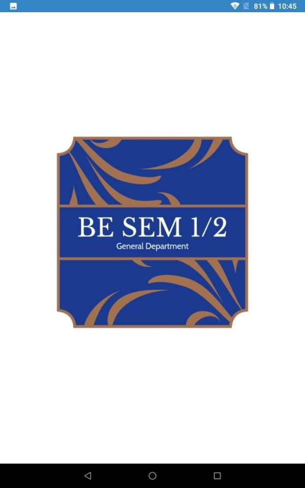 BE SEM 1/2 скриншот 5
