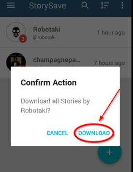 Story Save instagram screenshot 3