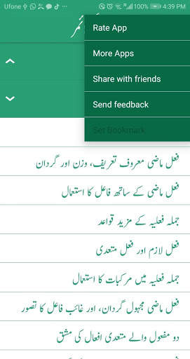 Asan Arabi Grammar screenshot 4