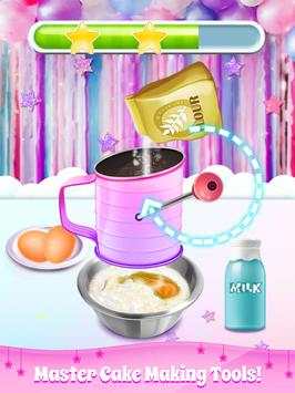 Unicorn Cupcake Cones - Cooking Games for Girls screenshot 2
