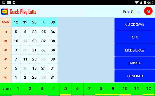 Quick Play Lotto screenshot 3