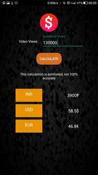 YouTube Earning Calculator screenshot 2
