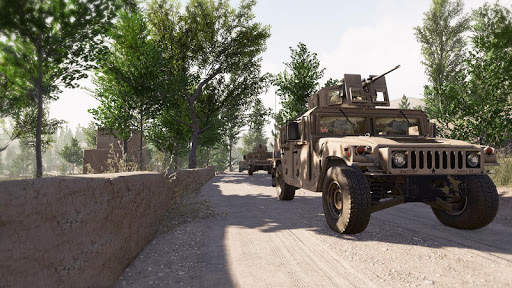 Army Games : Military Tactical Car Shooting screenshot 3