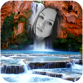 Water Fall Photo Frames icon