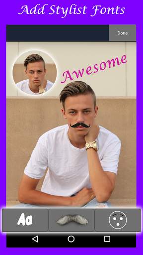Mustache Photo Editor screenshot 3