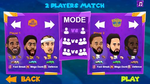 Bintang Basket 2020 (Bola Kepala) screenshot 5
